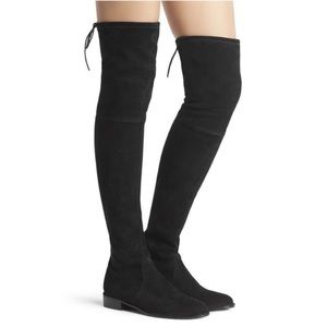 Lowland Suede Thigh-High Boots